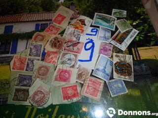Lot de timbres monde 9