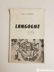 Livre "Langogne" de Paul LAURENT