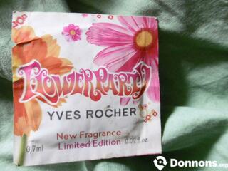 Échantillon parfum : New Fragrance, Yves Rocher