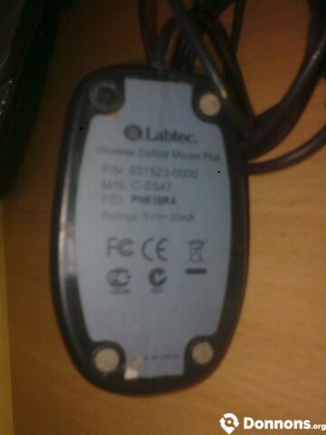 Émetteur de souris sans fil Labtec