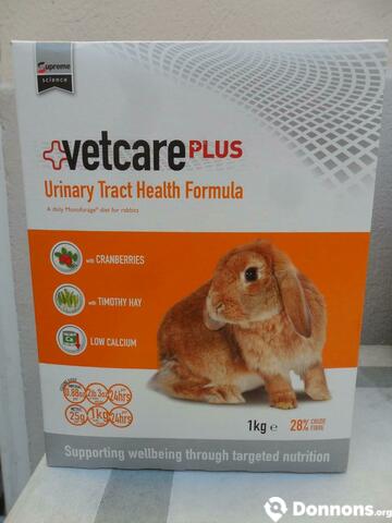 Aliment paramédical lapins
