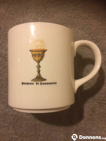 Mug "souvenir de communion"