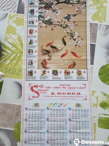 Calendrier chinois 2021