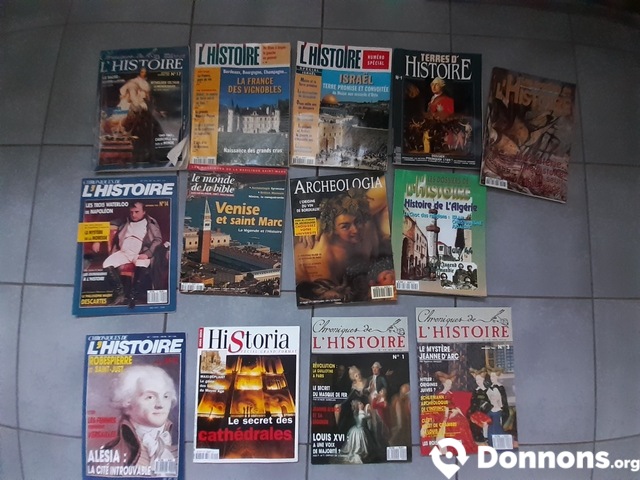Magazines Histoire