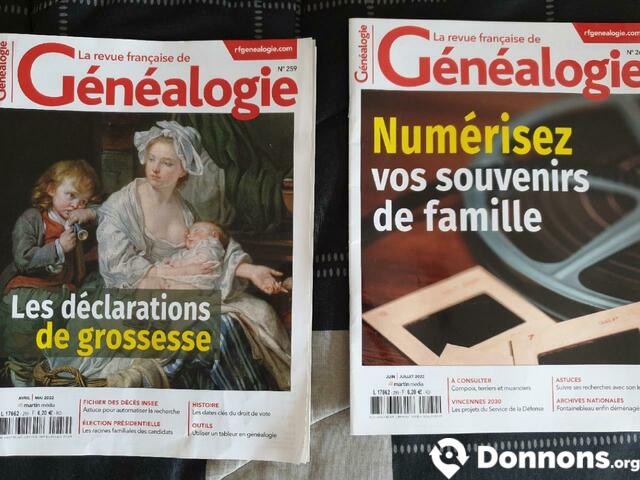 Magazine Généalogie