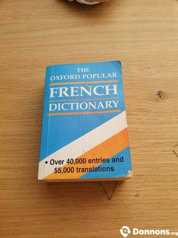 Dictionnaire Français-> Anglais