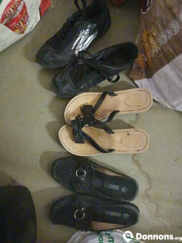 Lot chaussures 37