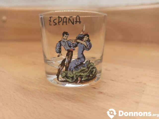 Petit verre à shot Espana