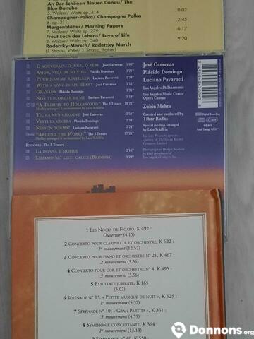 Lot de 3 CD musique classique