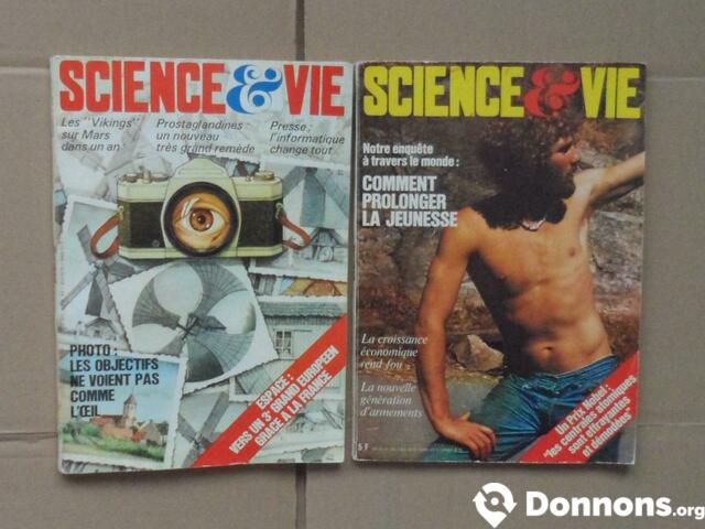 Magazines Science & vie 680 et 696