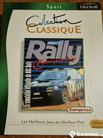Jeu CD-ROM Rally Championship