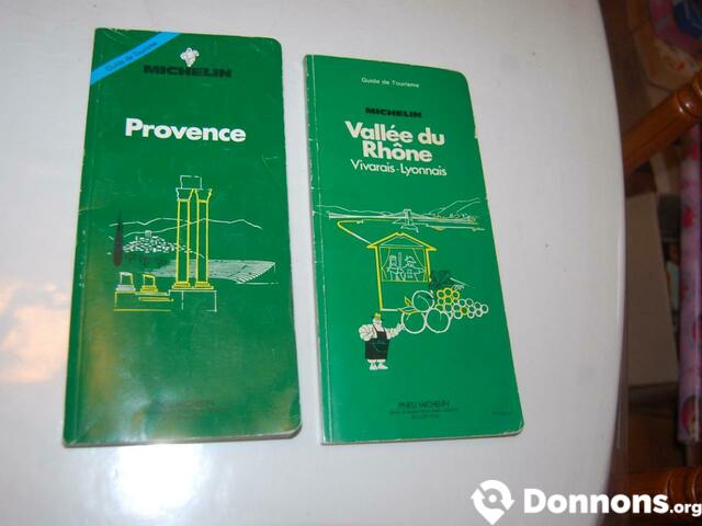 Guide de tourisme Michelin Provence et Vallée du R