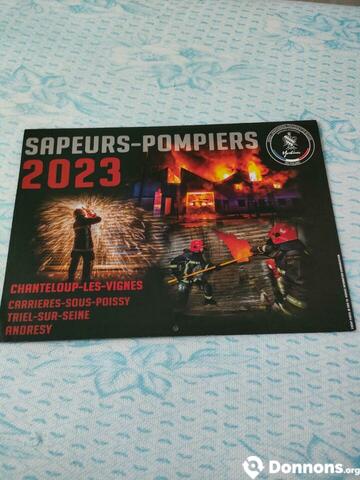 Calendrier pompier 2023