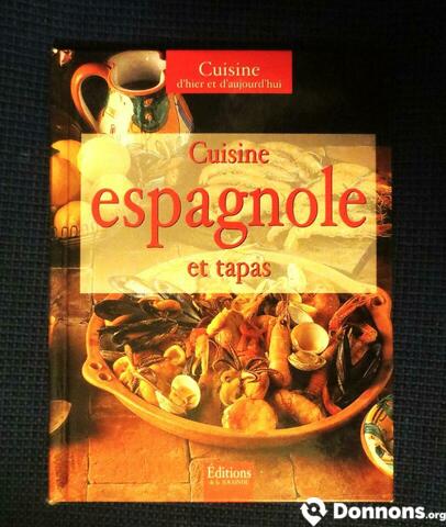 Petit livre recettes cuisine espagnole et tapas