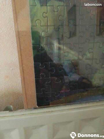 Puzzle sous verre
