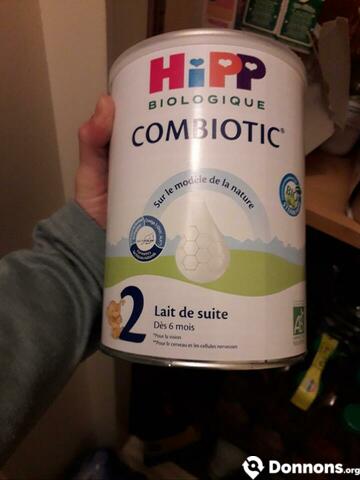 Lait 2 HIPP biologique combiotique