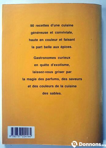 Livre "La Cuisine des Sables"