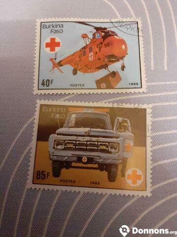 Lot timbres Burkina Faso