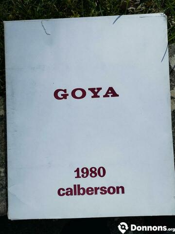 Catalogue Art Goya
