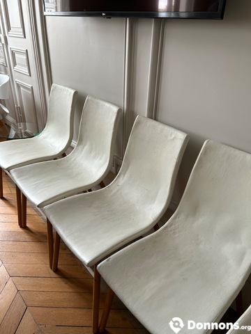 Chaises blanches - 8