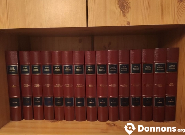 Dictionnaire encyclopédique Larousse en 15 volumes