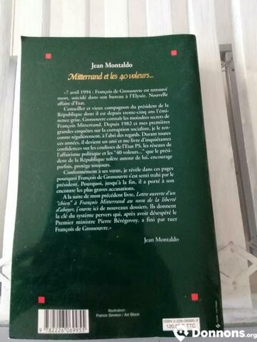 Mitterrand et les 40 voleurs... par jean montaldo