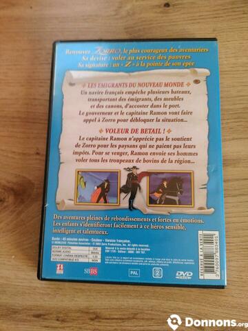 DVD Les aventures de Zorro
