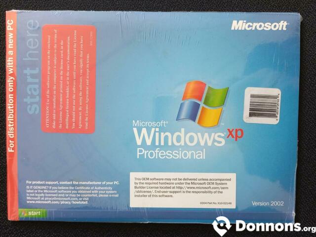WindowsXP pro OEM neuf #1