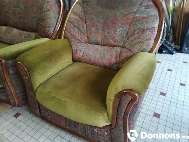 Salon / canapé + fauteuil