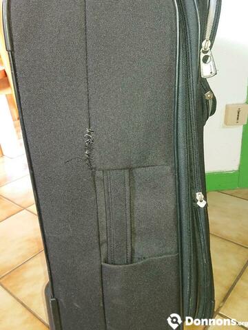 Grande valise Delsey noire