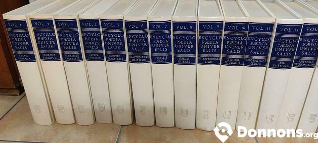 Encyclopédies Universalis de 1969 à 1979