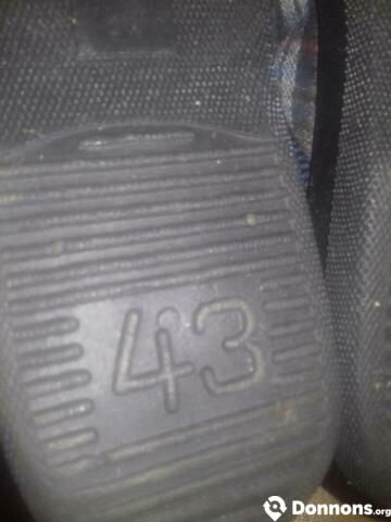 Chaussons t.43