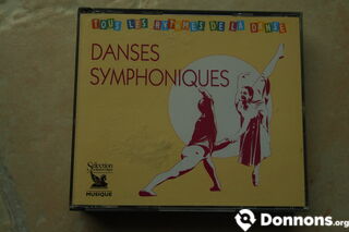 3 CD danses symphoniques