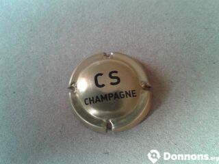 Capsule champagne doree