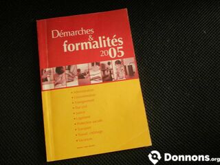 Démarches & Formalités 2005