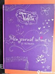 Livre pour filles violetta mon journal intime