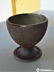 Coquetier poterie artisanale de la borne