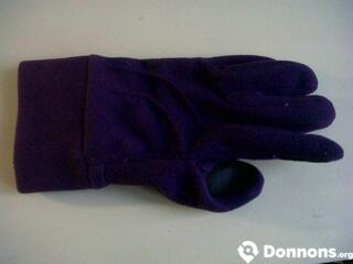 Gant gauche Quechua taille M violet