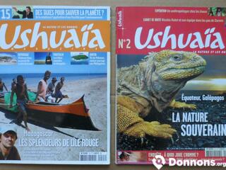 Magazines Ushuaïa 2, 15 et HS