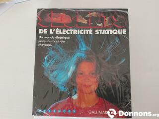 Livre éducatif sur l'électricité statique 1998