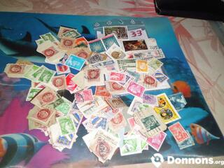 Lot de timbres monde 33