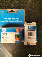 Cartouche imprimante HP référence HP 342 et HP 338