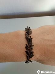 Bracelet fantaisie feuilles
