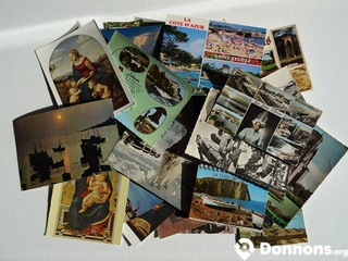 Lot 03 de 50 cartes postales diverses