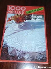 Magazine 1000 Mailles de crochets d'art