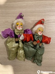 Figurines clowns