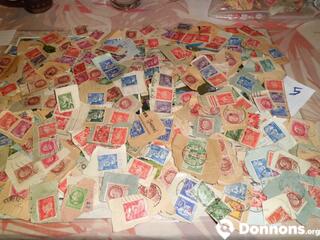 Lot 9 timbres Français anciens