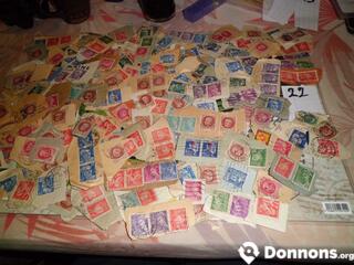 Lot 22 timbres Français anciens