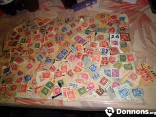 Lot 26 timbres Français anciens