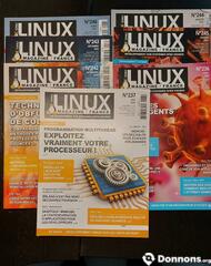 Lot de 7 LINUX magazine